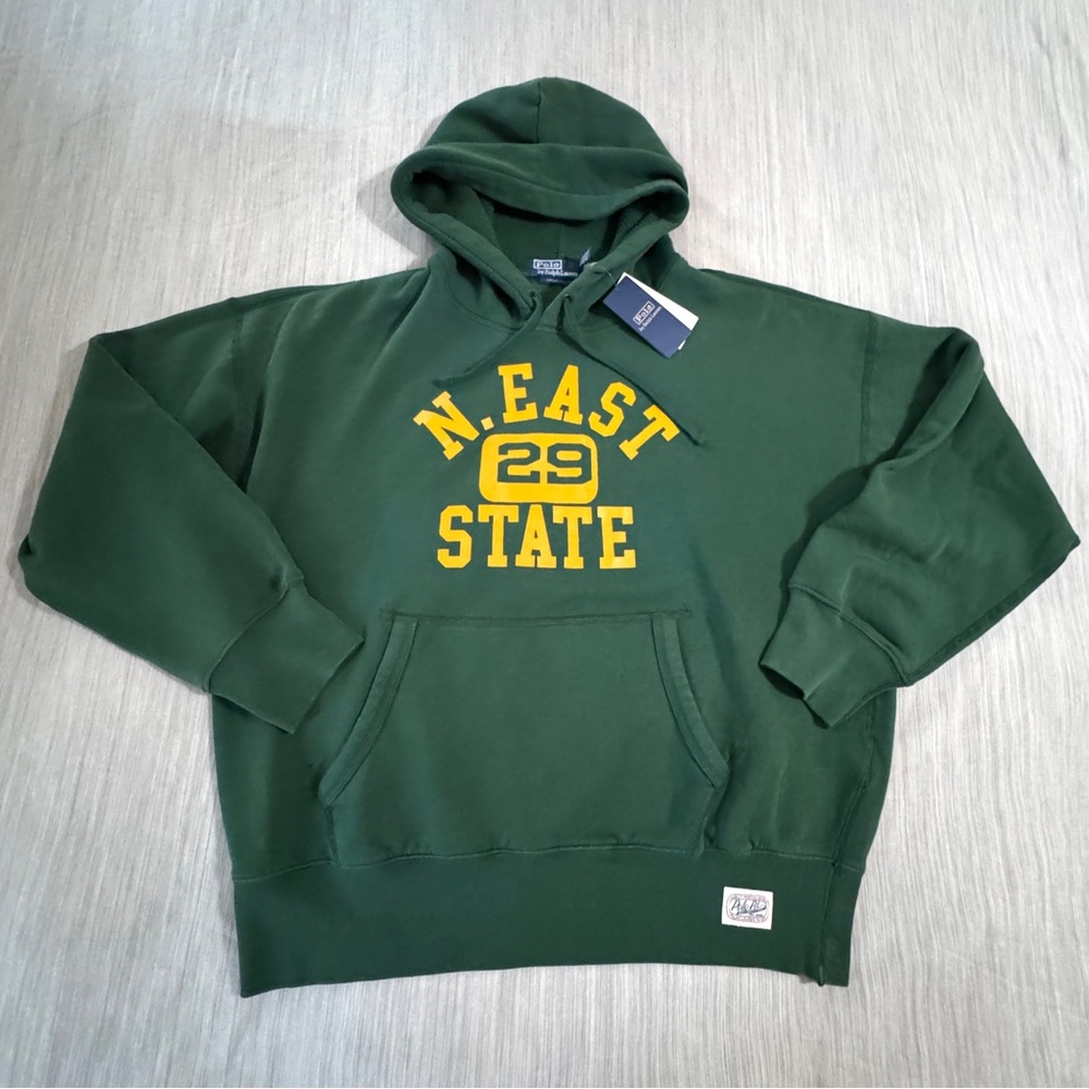 POLO RALPH LAUREN Vintage Fit Fleece Graphic Hoodie